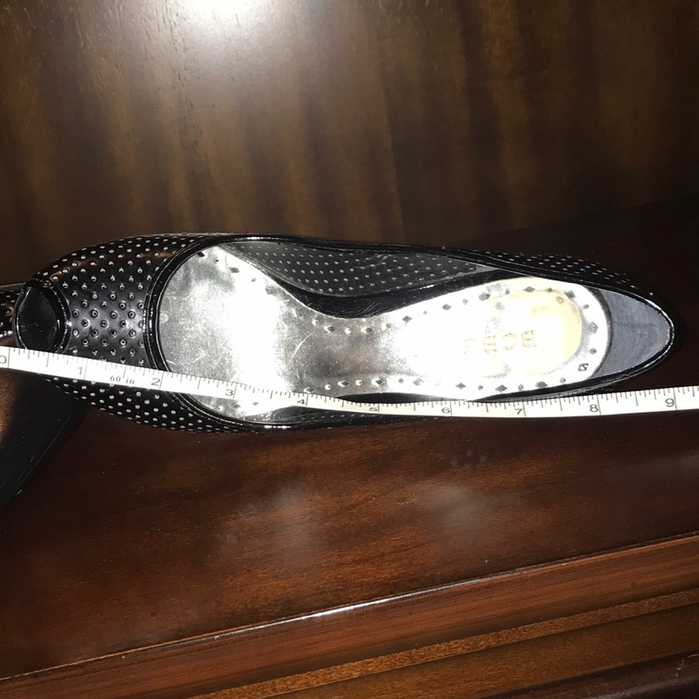 DONATING BCBGirls Black Wedge Heels - Picture 8 of 8